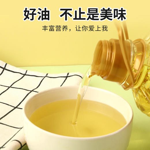 物理压榨 亚麻酸高含量亚麻籽油一级冷榨食用油1.25升桶装家用商用炒菜凉拌植物油农产品农家油新款新品 商品图3