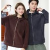 冬季暖绒绒 情侣款【梦惠妮 奥粒绒连帽外套】双面毛绒 重磅厚实 软糯保暖 高密度锁温防寒 连帽百搭 宽松遮肉显瘦  #M663 商品缩略图0