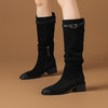 现货 || 超舒服，显瘦，显腿长，保暖长筒靴，跟高5cm但舒服的像平底 商品缩略图0