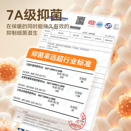 双面磨绒 羊毛桑蚕丝保暖衣中老年人秋衣秋裤套装男士爸爸羊毛蚕丝德绒加厚保暖内衣女妈妈冬 商品图2