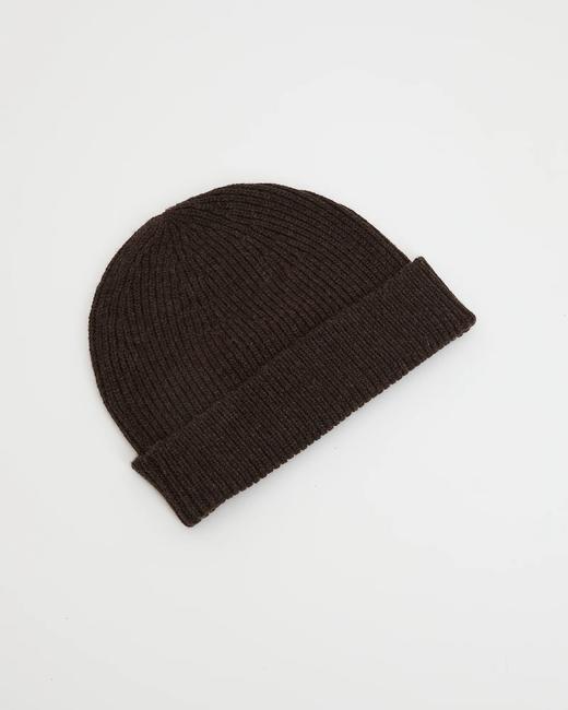 Yves Salomon - HAT KNITWEAR - BRUN - 配件 - 毛线帽 - 深棕色 商品图1