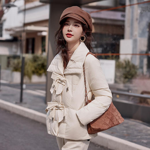 HR SNX2872棉衣大盘领棉袄时尚小个子棉服外套 商品图1