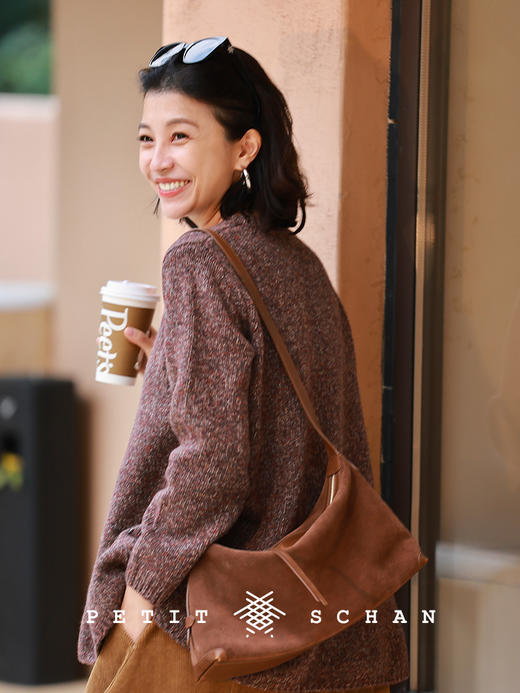 PETIT SCHAN小闪 CLO#941 Tender Attachment 缱绻 羊毛羊驼毛花纱套头毛衣 商品图4