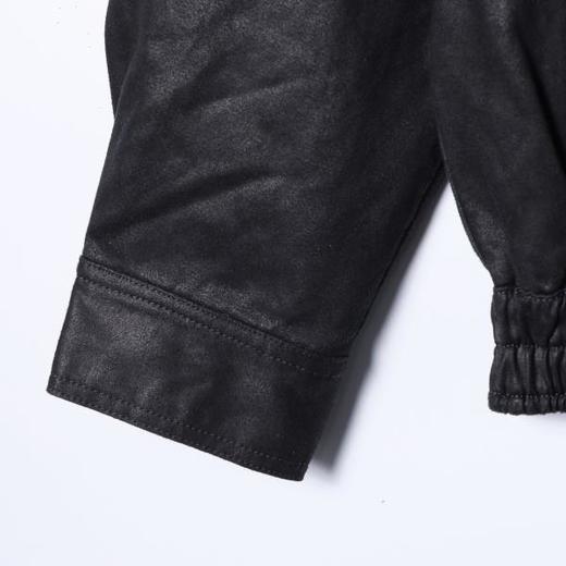 SDSA男士秋冬新款痞帅男装高街时尚纯色拉链立领夹克外套嘻哈百搭 商品图3