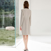艾尚臣复古双排扣连衣裙女秋气质职业西装裙正式场合轻熟风工作服 商品缩略图4