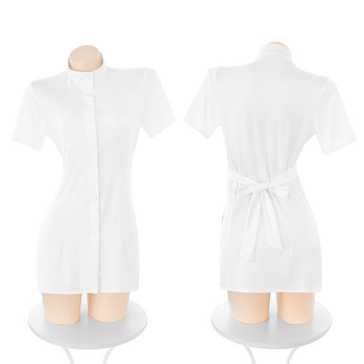 【情趣内衣】霏慕禁欲护士绑带收腰连衣裙6801 商品图11