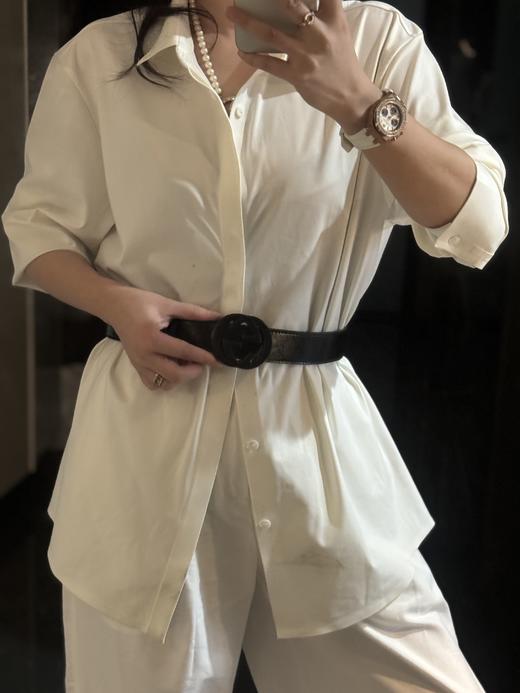 古家Logo 皮革皮带 印花腰带男女同款 商品图1