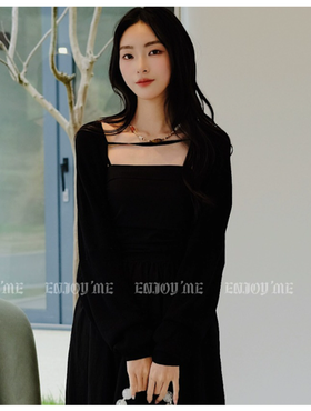 【门店同款】ENJOY春季一字带针织开衫 156949837