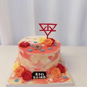 向阳而生裱花蛋糕-低糖处理无添加