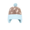 迷你巴拉儿童帽子男女童宝宝提花保暖护耳针织帽秋冬新款 商品缩略图4