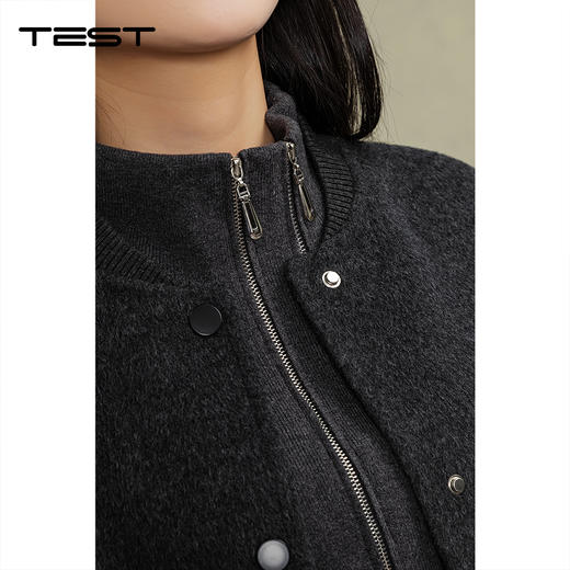 冬上新时尚百搭显瘦气质复古双面呢外套2254046 商品图2