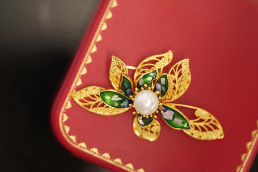 天然珍珠胸花 商品图11