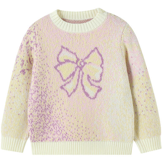 【实体店同款】女童圆领针织衫冬季新款安奈儿童装XG544012 商品图5