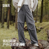 森马休闲裤女冬三防抗静电摇粒绒宽松抽绳阔腿裤2025新款户外长裤 商品缩略图1
