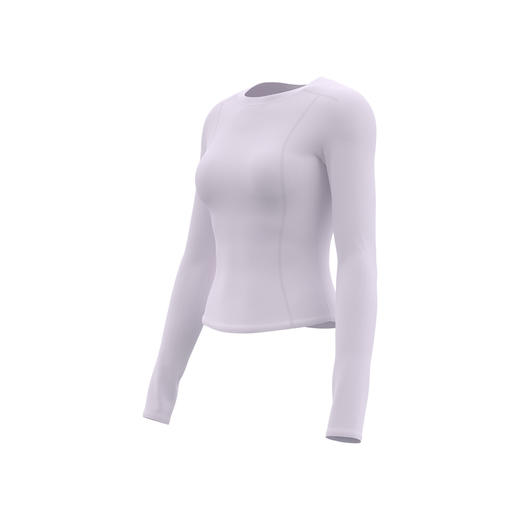 跃牌【瑜堂系列】圆领修身紧身长袖瑜伽服上衣跑步健身运动t恤JYMC220 商品图4