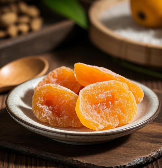 老米优品🎈 嗓子舒服！川知贝 竹盐枇杷干 100g/袋  鲜果烘干 3袋/6袋 商品图1