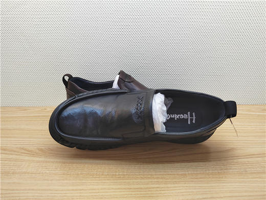 豪行秋冬新款12359265真皮牛皮商务休闲男鞋单鞋皮鞋 商品图4