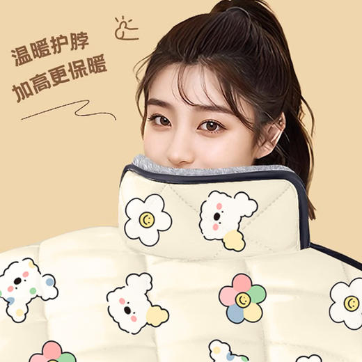 【电瓶车挡风被】冬季加绒加厚带挡腿斗篷式 夏季防晒秋冬电瓶车档风被 商品图1