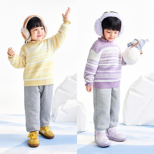 【实体店同款】女童中领针织衫冬季新款安奈儿童装XG544013 商品图3