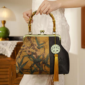 【风华正茂】旗袍印花手提包QB