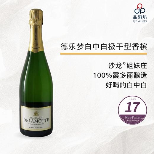Delamotte Blanc de Blancs Non-Vintage 德乐梦白中白极干型香槟 NV 商品图0