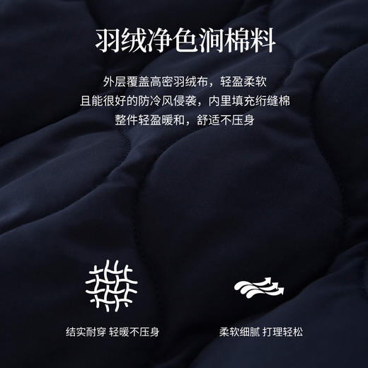 【年货节】熙世界两面穿格纹羽绒棉服女2025冬季新款复古立领保暖棉衣短外套 商品图2