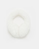 Yves Salomon - EARWARMER REX RABBIT - WHITE - 配件 - 耳罩 - 白色 商品缩略图0