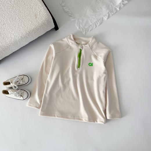 撸猫绒半拉链T恤3362 商品图4