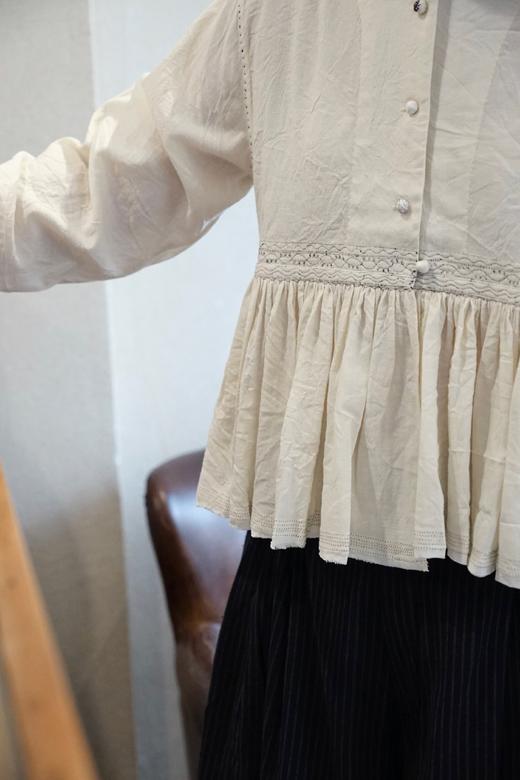 Maku刺绣花边复古衬衫 商品图3