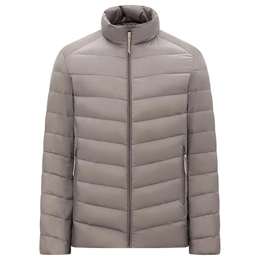 heure+22 轻薄羽绒服男新款90白鸭绒立领时尚轻便保暖男装短款秋冬薄外套6274134 商品图3