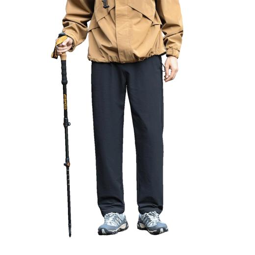 【户外风格】罗蒙秋冬休闲裤男士四面弹户外易打理休闲裤拉链口袋设计时尚长裤 商品图7