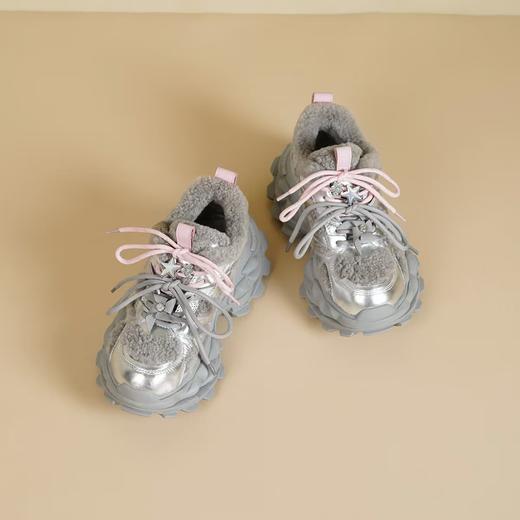 【云粉节】BF楼westory冬季新款加绒老爹鞋 商品图2