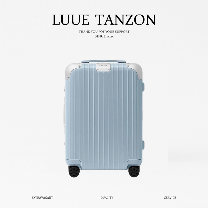 日默瓦 HYBRID 经典条纹百搭 PC 拉杆箱 21寸 男女同款情侣款 天空蓝（GD*MM）