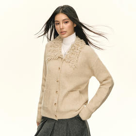 Ariseism 美式复古毛衣外套女秋季新款上衣