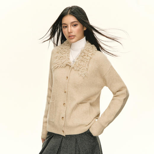 Ariseism 美式复古毛衣外套女秋季新款上衣 商品图0