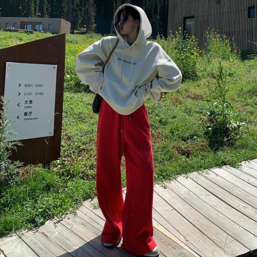 【7天内发货】Beau Muse羊毛蚕丝阔腿裤常规款、加绒款，暖又显瘦❗️分量感和高级感十足，上身百搭不挑人，秋冬必备神裤‼ 商品图5