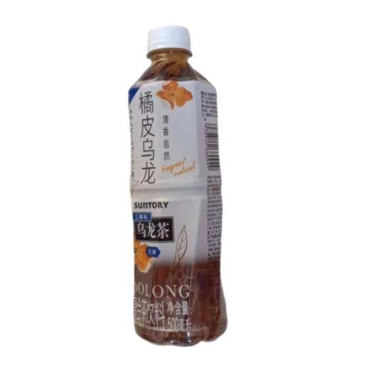 【超市】三得利 无糖橘皮乌龙乌龙茶复合茶饮料 500ml/瓶 商品图0
