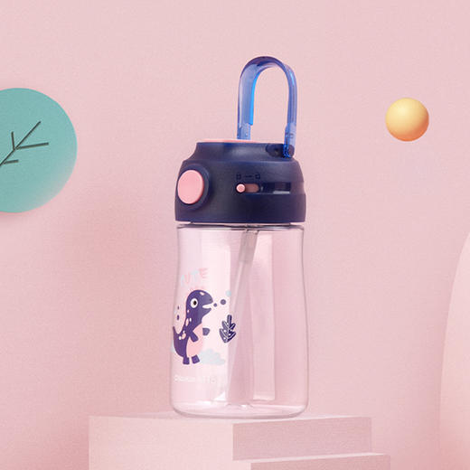 【茶花】可爱卡通吸管杯420ml 商品图2