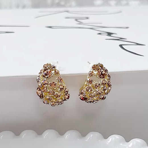 小众设计水晶银针耳环-纪念日百货门店同款167294733 商品图2