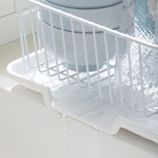 【茶花】金属碗架厨房沥水架 商品图5