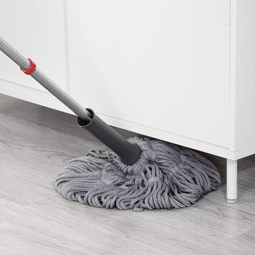 【茶花】旋转拖把手动旋转免洗拖把头可更换 商品图3