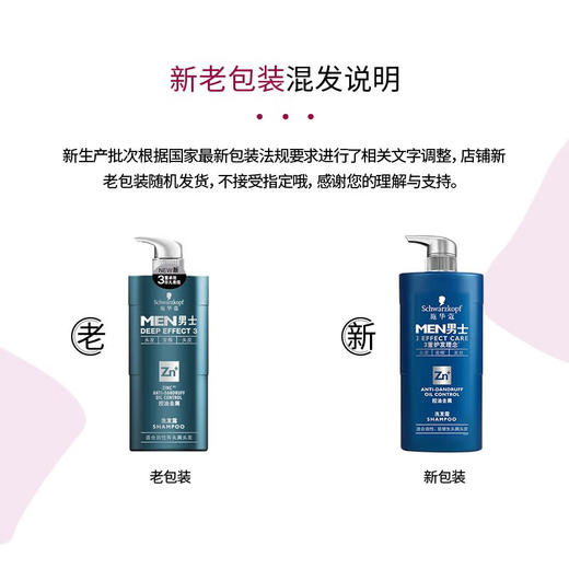 【施华蔻】男士控油去屑洗发露450ml 商品图1