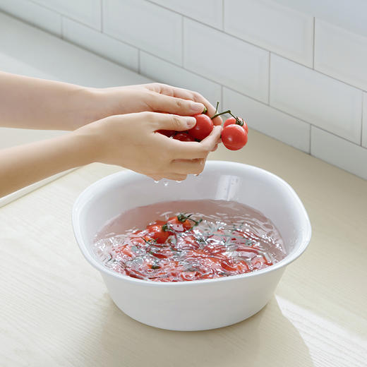 【茶花】银离子抑菌脸盆洗衣盆 商品图7