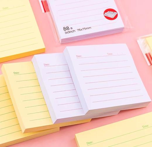 晨光YS-125自粘便条纸（颜色随机） 商品图0