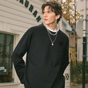 【2件减10元】伊泺杉虎头刺绣加绒圆领卫衣 |「虎头刺绣」，拿捏时髦慵懒感，男女同款，尺码一样【4-8天发货】