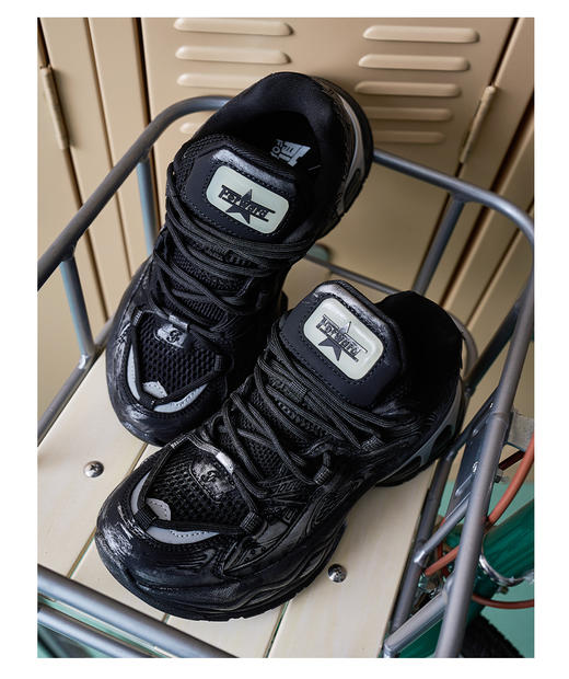 前进 潮-怀旧擦色老爹鞋-L 商品图1