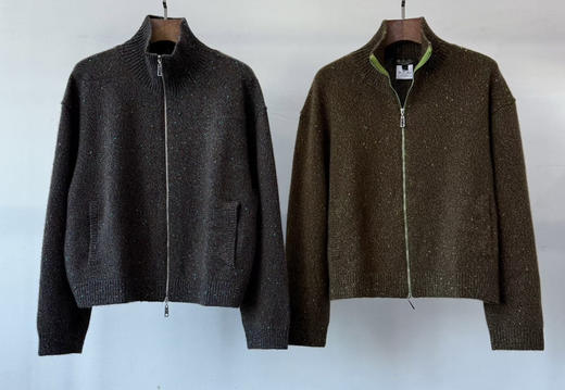 LP 花纱山羊绒针织外套 商品图2