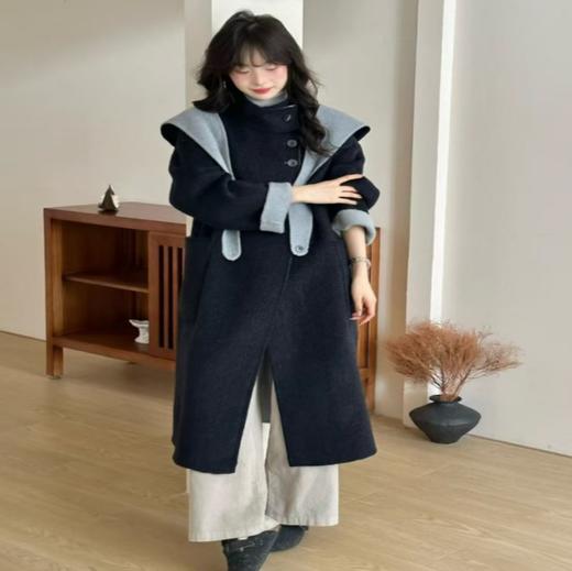 麦雅图  长款大衣 商品图0