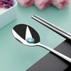 【茶花】抗菌餐具盒筷子勺子组合套装 商品缩略图7