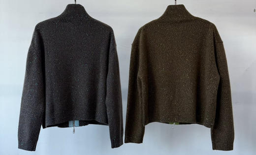 LP 花纱山羊绒针织外套 商品图8